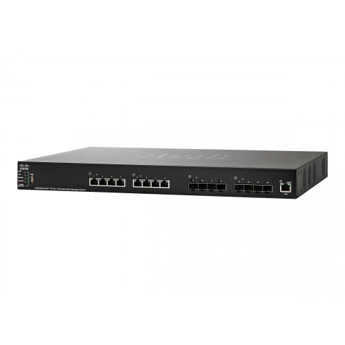 Cisco Small Business SG550XG-8F8T - Switch - L3 - Managed - 8 x 10GBase-T + 8 x 10 Gigabit SFP+ - desktop, rack-mountable Cisco Small Business SG550XG-8F8T - Switch - L3 - Managed - 8 x 10GBase-T + 8 x 10 Gigabit SFP+ - desktop, rack-mountable