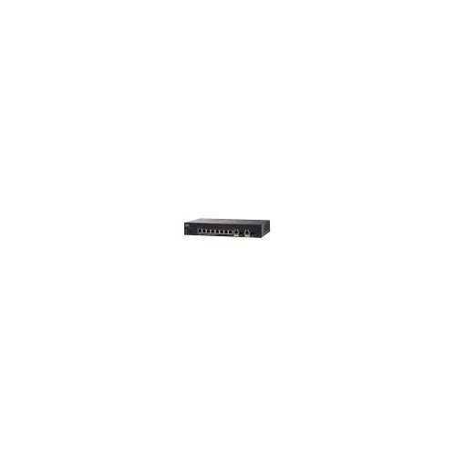 Cisco 250 Series SG250-10P - Switch - smart - 8 x 10/100/1000 (PoE+) + 2 x combo Gigabit SFP - desktop - PoE+ (62 W) Cisco 250 Series SG250-10P - Switch - smart - 8 x 10/100/1000 (PoE+) + 2 x combo Gigabit SFP - desktop - PoE+ (62 W)
