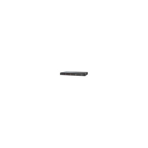 Cisco Small Business SF350-48 - Switch - L3 - Managed - 48 x 10/100 + 2 x 10/100/1000 + 2 x combo Gigabit SFP - rack-mountable Cisco Small Business SF350-48 - Switch - L3 - Managed - 48 x 10/100 + 2 x 10/100/1000 + 2 x combo Gigabit SFP - rack-mountable