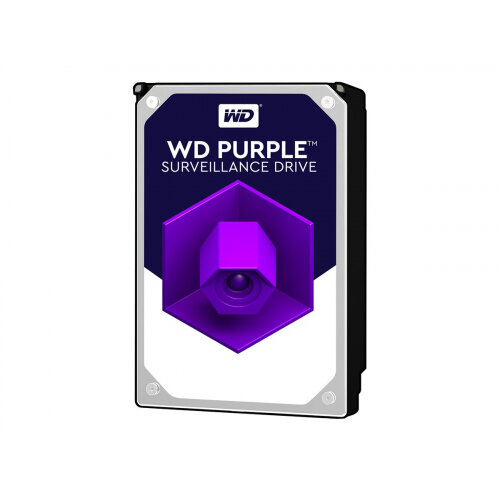 WD Purple Surveillance Hard Drive WD40PURZ - Hard drive - 4 TB - internal - 3.5 Inches - SATA 6Gb/s - 5400 rpm - buffer: 64 MB