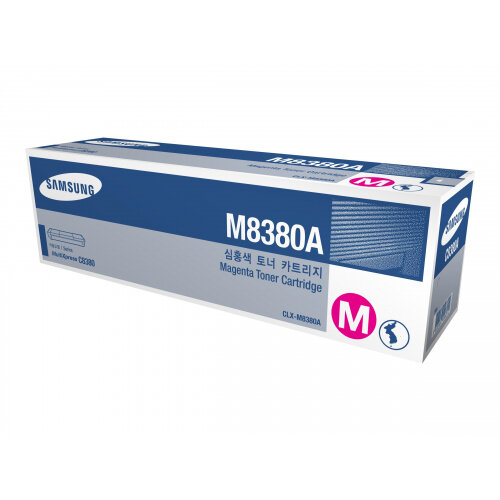 Samsung CLX-M8380A - Magenta - original - toner cartridge (SU591A) - for Samsung CLX-8380ND, CLX-8380NDG, CLX-8380NI, CLX-8385ND Samsung CLX-M8380A - Magenta - original - toner cartridge (SU591A) - for Samsung CLX-8380ND, CLX-8380NDG, CLX-8380NI, CLX-8385ND