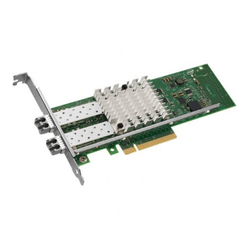 Intel Ethernet Converged Network Adapter X520-SR2 - Network adapter - PCIe 2.0 x8 low profile - 10GBase-SR x 2 Intel Ethernet Converged Network Adapter X520-SR2 - Network adapter - PCIe 2.0 x8 low profile - 10GBase-SR x 2
