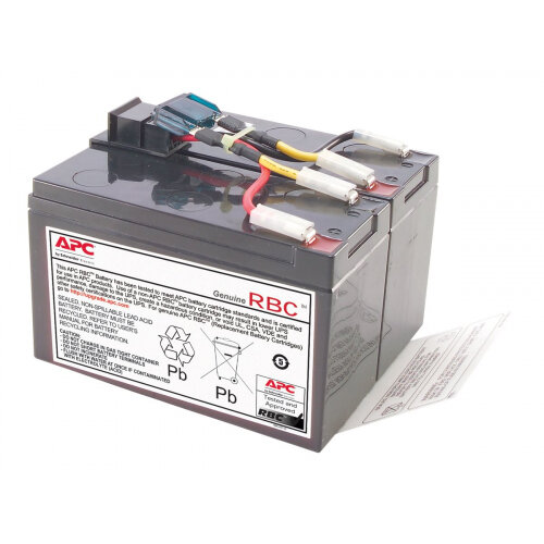 APC Replacement Battery Cartridge #48 - UPS battery - 1 x Lead Acid - for P/N: DLA750, DLA750I, SMT750, SMT750I, SMT750TW, SMT750US, SUA750, SUA750I, SUA750IX38 APC Replacement Battery Cartridge #48 - UPS battery - 1 x Lead Acid - for P/N: DLA750, DLA750I, SMT750, SMT750I, SMT750TW, SMT750US, SUA750, SUA750I, SUA750IX38