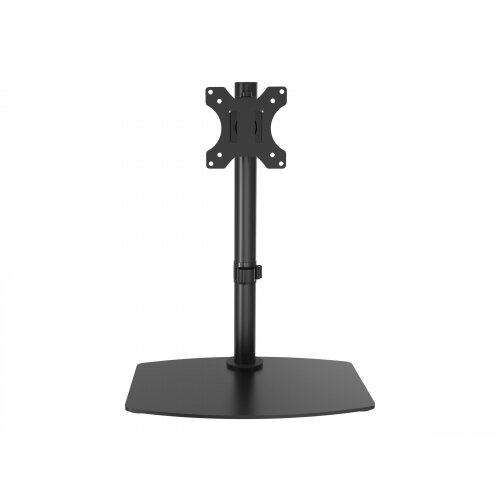 Vision VFM-DSB - Stand for LCD display - steel - black - screen size: 13"-32" - desktop