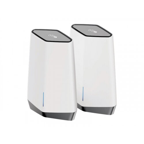 NETGEAR Orbi Pro SXK80 - Wi-Fi system (router, extender) - mesh - GigE, 2.5 GigE, 802.11ax - 802.11a/b/g/n/ac/ax - Tri-Band - wall-mountable, ceiling-mountable NETGEAR Orbi Pro SXK80 - Wi-Fi system (router, extender) - mesh - GigE, 2.5 GigE, 802.11ax - 802.11a/b/g/n/ac/ax - Tri-Band - wall-mountable, ceiling-mountable