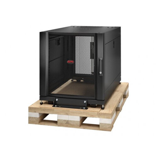 APC NetShelter SX - Rack - cabinet - black - 12U - 19" - for P/N: SURT48RMXLBP