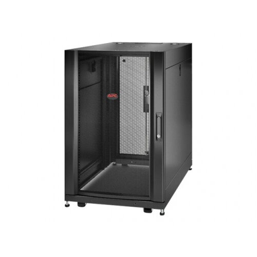 APC NetShelter SX - Rack - cabinet - black - 18U - 19" - for P/N: SURT48RMXLBP