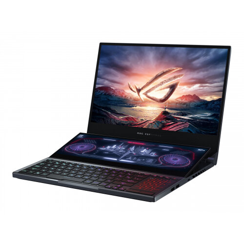 ASUS ROG Zephyrus Duo 15 GX550LWS-HF055T - Core i7 10875H / 2.3 GHz - Windows 10 Home - 32 GB RAM - 1 TB SSD NVMe - 15.6&uot; 3840 x 2160 (Ultra HD 4K) - GF RTX 2070 SUPER / UHD Graphics - Wi-Fi, Bluetooth - gunmetal gray ASUS ROG Zephyrus Duo 15 GX550LWS-HF055T - Core i7 10875H / 2.3 GHz - Windows 10 Home - 32 GB RAM - 1 TB SSD NVMe - 15.6&uot; 3840 x 2160 (Ultra HD 4K) - GF RTX 2070 SUPER / UHD Graphics - Wi-Fi, Bluetooth - gunmetal gray
