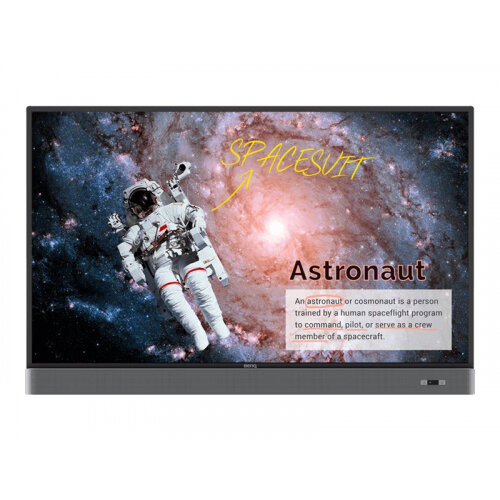 BenQ RM5502K - 55&uot; Class Education IFP Series LED display - interactive - with built-in interactive whiteboard, touchscreen (multi touch) - 4K UHD (2160p) 3840 x 2160 - D-LED Backlight BenQ RM5502K - 55&uot; Class Education IFP Series LED display - interactive - with built-in interactive whiteboard, touchscreen (multi touch) - 4K UHD (2160p) 3840 x 2160 - D-LED Backlight