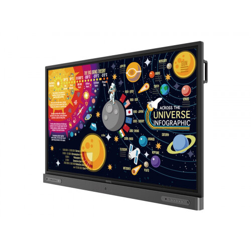 BenQ RP6502 - 65&uot; Diagonal Class LED display - interactive - with touchscreen (multi touch) - 4K UHD (2160p) 3840 x 2160 - D-LED Backlight BenQ RP6502 - 65&uot; Diagonal Class LED display - interactive - with touchscreen (multi touch) - 4K UHD (2160p) 3840 x 2160 - D-LED Backlight