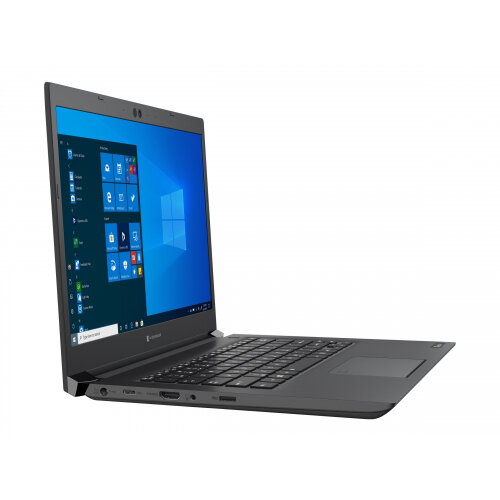 Dynabook Toshiba Tecra A40-G-10G - Core i7 10510U / 1.8 GHz - Win 10 Pro 64-bit - 8 GB RAM - 256 GB SSD - 14" 1920 x 1080 (Full HD) - UHD Graphics - Bluetooth, Wi-Fi - tile black (keyboard), black with precious hairline - with 1 Year Reliability Guar