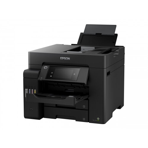 Epson EcoTank ET-5800 - Multifunction printer - colour - ink-jet - A4 (210 x 297 mm) (original) - A4 (media) - up to 32 ppm (printing) - 550 sheets - 33.6 Kbps - USB 2.0, LAN, Wi-Fi(ac) - black Epson EcoTank ET-5800 - Multifunction printer - colour - ink-jet - A4 (210 x 297 mm) (original) - A4 (media) - up to 32 ppm (printing) - 550 sheets - 33.6 Kbps - USB 2.0, LAN, Wi-Fi(ac) - black