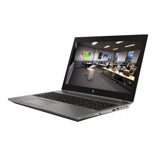 HP ZBook 15 G6 Mobile Workstation - Core i7 9750H / 2.6 GHz - Win 10 Pro 64-bit - 16 GB RAM - 512 GB SSD (16 GB SSD cache) NVMe, TLC - 15.6&uot; IPS 1920 x 1080 (Full HD) - Quadro T1000 / UHD Graphics 630 - Bluetooth, Wi-Fi - kbd: UK HP ZBook 15 G6 Mobile Workstation - Core i7 9750H / 2.6 GHz - Win 10 Pro 64-bit - 16 GB RAM - 512 GB SSD (16 GB SSD cache) NVMe, TLC - 15.6&uot; IPS 1920 x 1080 (Full HD) - Quadro T1000 / UHD Graphics 630 - Bluetooth, Wi-Fi - kbd: UK