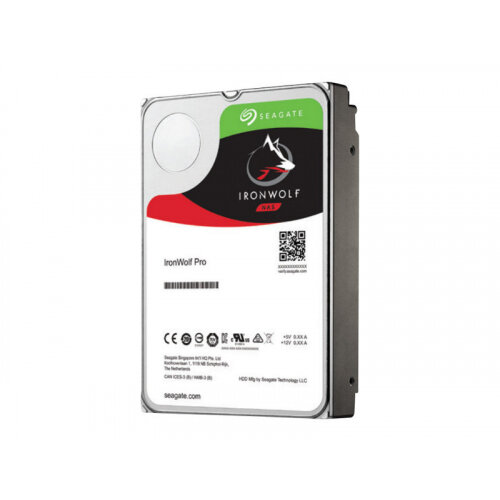 Seagate IronWolf Pro ST18000NE000 - Hard drive - 18 TB - internal - 3.5" - SATA 6Gb/s - 7200 rpm - buffer: 256 MB - with 3 years Seagate Rescue Data Recovery