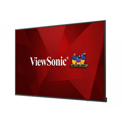 ViewSonic cde7520 - 75" Diagonal Class (75" viewable) LED display - digital signage - 4K UHD (2160p) 3840 x 2160 - D-LED Backlight