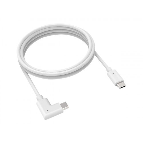 MacLocks - USB cable - USB-C (M) straight to USB-C (M) right-angled - 1.83 m - white