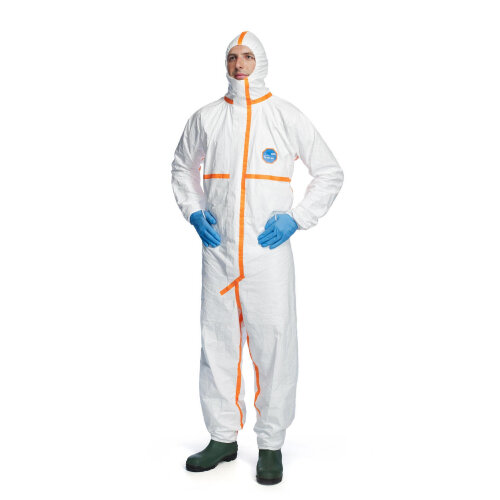 Tyvek DuPont 800J Hooded Coverall Size XL White Ref TBSH800JXL