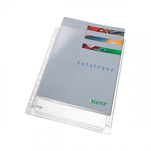 Leitz Premium Expanding Pocket A4 170 micron Clear (Pack of 5) 47563003