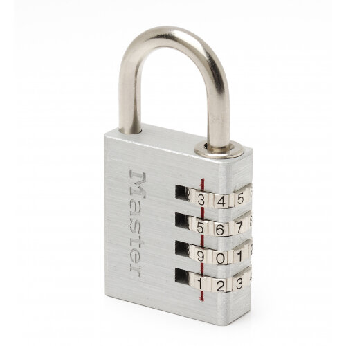 MASTER LOCK 40mm wide set-your-own combination aluminum body padlock