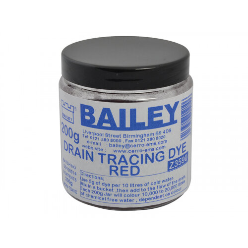 Bailey 3590 Drain Tracing Dye - Red