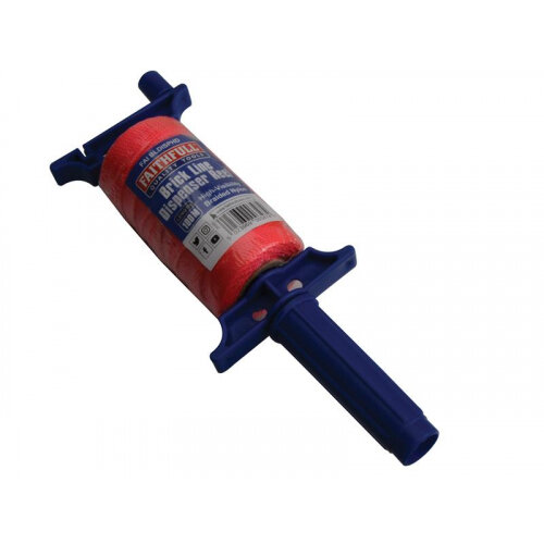 Faithfull Brick Line Dispenser Reel with Hi-Vis Line 100m (330ft)