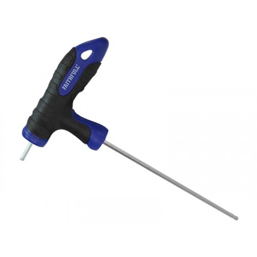 Faithfull Ball Ended T-Handle Hexagon Key 5mm