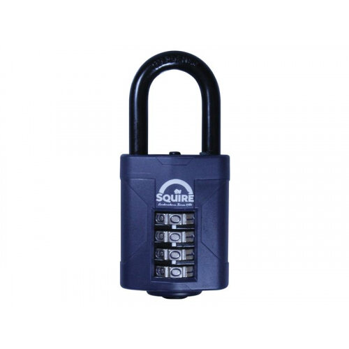 Squire CP50/1.5 Combination Padlock 4-Wheel 50mm Long Shackle 38mm