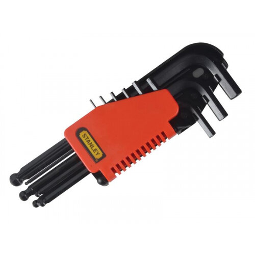 STANLEY Metric Ball End Hexagon Key Set, 9 Piece
