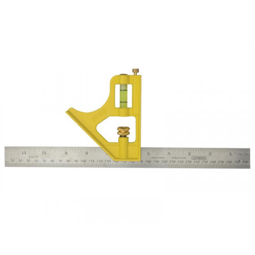 STANLEY Die-Cast Combination Square 300mm (12in)