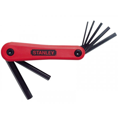 STANLEY Metric Folding Hexagon Key Set, 7 Piece