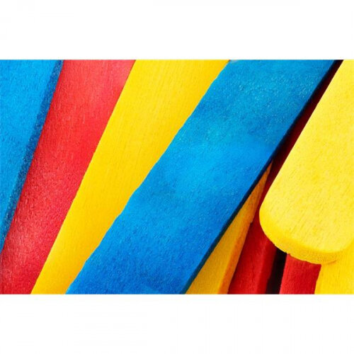 Crafty Bitz Lollipop Sticks Bag of 200 - Coloured - Fun Crafting Supplies