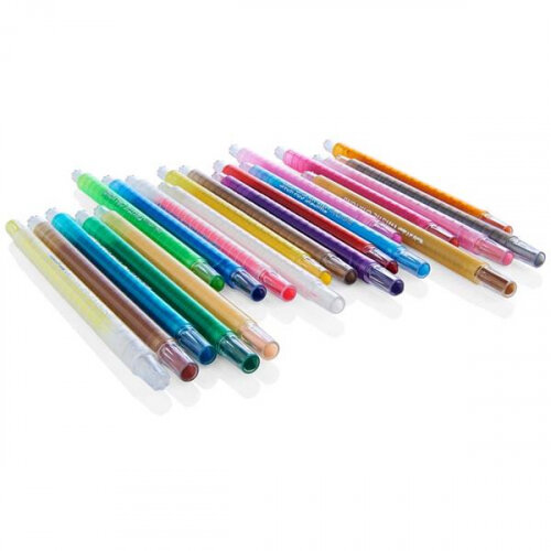 World Of Colour Twisties Crayons Pack of 24 - A Colorful Twist on Classic Crayons