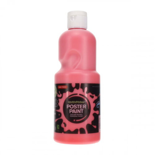 World Of Colour Poster Paint 500Ml - Scarlet