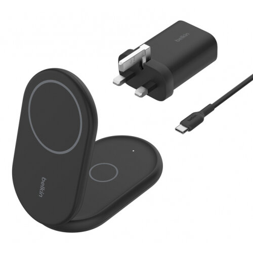 Belkin WIZ028MYBK mobile device wireless charging receiver Earbuds, Mobile phone/Smartphone USB Type-C