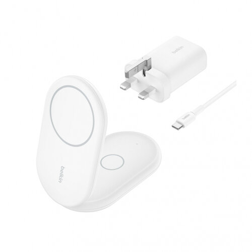 Belkin WIZ028MYWH mobile device wireless charging receiver Earbuds, Mobile phone/Smartphone USB Type-C