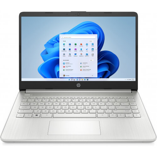 HP 14s-fq1012na AMD Ryzen™ 3 5300U Laptop 35.6 cm (14") Full HD 4 GB DDR4-SDRAM 256 GB SSD Wi-Fi 5 (802.11ac) Windows 11 Home in S mode Silver