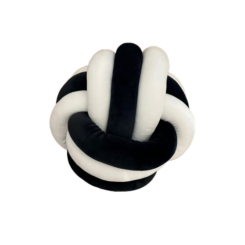 Compact Cuddle Ball 250mm Diameter Black/White CUDWB