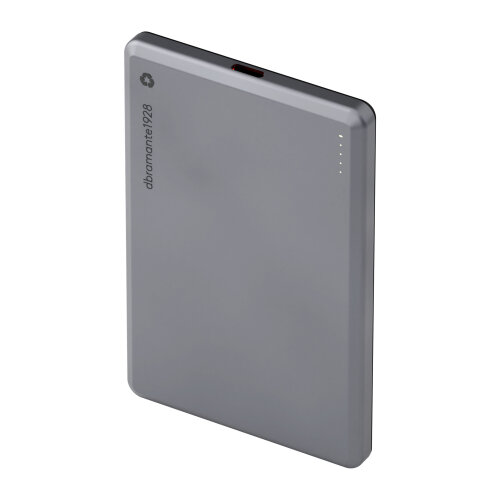dbramante1928 re-charge - Power Bank 5K Wireless - Grey