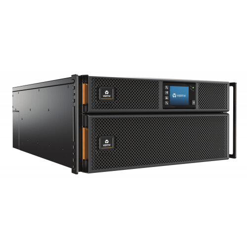 Vertiv Liebert GXT5 Double Online Conversion UPS -6000VA/6000W| 230V| With Rackmount Kit and Intellislot RDU101 Communication Card| GXT5-6000IRT5UXLN
