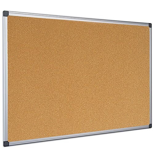 Bi-Office Cork Board 1200 x 900mm Aluminium Frame CA051170 Bi-Office Cork Board 1200 x 900mm Aluminium Frame CA051170
