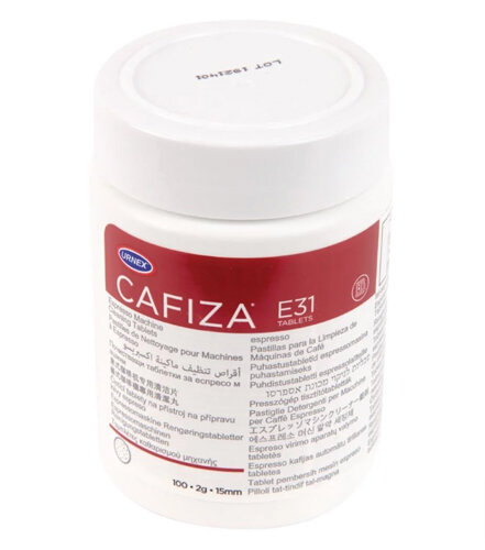 Urnex Cafiza E31 2g Espresso Machine 100 Cleaning Tablets