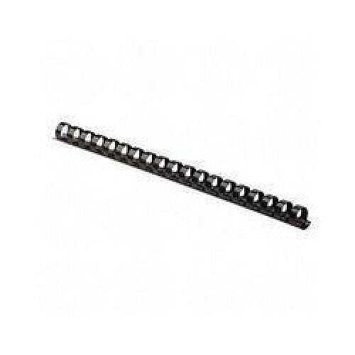 Fellowes Apex 14mm Black Plastic Binding Combs Pack of 100 6202101 Fellowes Apex 14mm Black Plastic Binding Combs Pack of 100 6202101