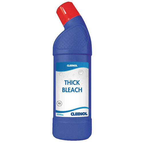 Cleenol Pack of 12 Thick Bleach 750ml