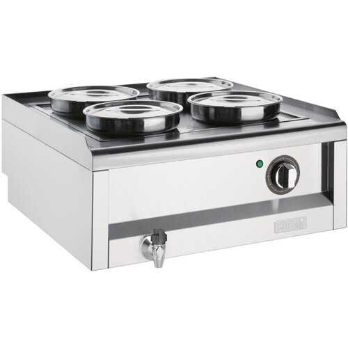 Buffalo 600 Series 4 Pot Bain Marie