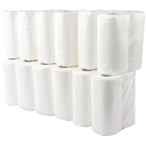 Jantex Kitchen Rolls White 2-Ply 11.5m (24 Pack)