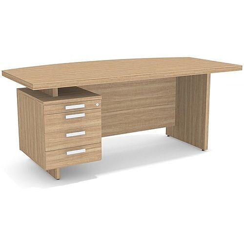 Grand Executive Office Desk With Left Side Drawers 1800mm Marbella Grand Executive Office Desk With Left Side Drawers 1800mm Marbella