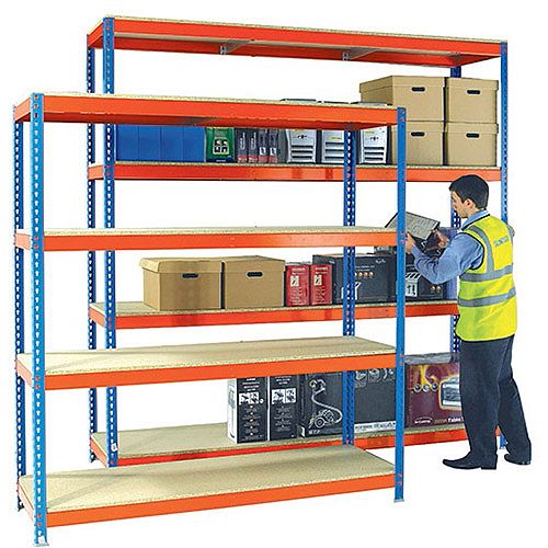 Heavy Duty Painted Additional Shelf 1500x450mm Orange/Zinc 378850 Heavy Duty Painted Additional Shelf 1500x450mm Orange/Zinc 378850