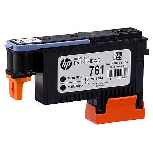 Hewlett Packard No761 Design Jet Print Head Matte Black CH648A Hewlett Packard No761 Design Jet Print Head Matte Black CH648A