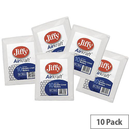 50 JL0 Jiffy Bag Buste Airkraft 5,5"" X 7,5"" - BIANCO - Foto 11