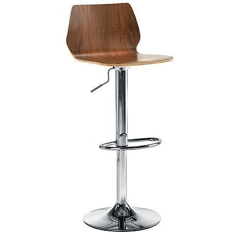 Stork Cafe Stool - Walnut